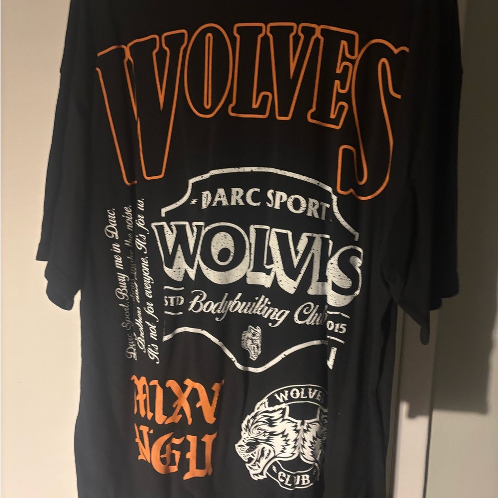 Darc Sport Black and Orange Men's Shirt